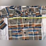 American Eagle Flannel Plaid Shacket by NWOT Photo 5