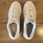 Nike Neutral Light Tan Canvas Lace Up Sneakers Women’s Size 7.5 Photo 4