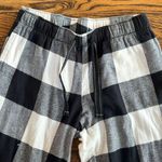 Old Navy black and white plaid pajama pants Photo 2