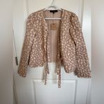 Blu Pepper NEW  Quilted Floral Tie Jacket Medium Photo 1