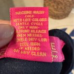 Catherine Malandrino  Size 8 Navy Pencil Skirt‎ Gold Zipper Front Stretch Photo 5