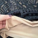 For Love & Lemons  Florence Lace Pencil Mini Skirt Black Small Photo 32