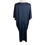 Universal Standard Becca Half Tie Dress in Navy Sz 22 24 Photo 4