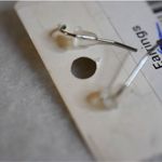 Source Unknown New Ultramodern Trendy Casual Silver Tone Circle Dangle Hook Earrings Photo 1