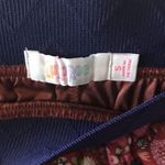 LuLaRoe  Lola Skirt Red w/ Florals & Leaves S BNWT Photo 5