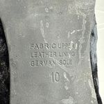 Internationally Blank Hype Black Crushed Velvet Velour Zip Heeled Boots Size 10 Photo 5