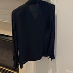 Laura Scott  women’s black blouse, size 10 Photo 6