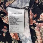 Pins‎ and needles medium button up floral crop top Black Photo 5