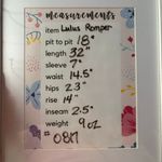 Lulus Dondi Red White Print Tie-Front Short Sleeve Romper Woman's Large Tropical Photo 13