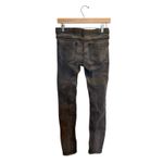 Free People  Distressed Skinny Jeans Women’s Size 26 Gray Denim Low Rise Stretch Photo 2