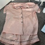 Pink silk Pajama set Photo 0