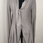 Free People Tan Tunic Cardigan Wrap Sweater Size XS Photo 0