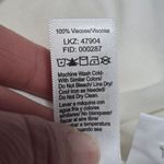 Lascana White Ruffle Eyelet Viscose Three Quarter Sleeve Blouse Size 8 Photo 9