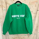 White Fox Boutique White Fox Offstage Sweater in Amazon Green Photo 1