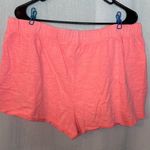 PINK - Victoria's Secret PINK XXL coral pink shorts women victorias secret pink distressed hem Photo 0