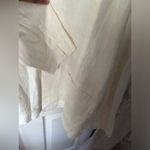 Saks 5th Avenue Saks Fifth Avenue Womens 100% linen blazer jacket pockets front size XL Photo 4