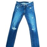 Rag and Bone Rag‎ & Bone Jean Women's "Capri" Jeans in "DK Shredded" Wash distressed 25 Photo 8