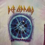 Def Leppard adrenalize tie dye tshirt size large  Photo 1