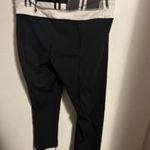 Lululemon  run inspire crop II in black/ groovy stripe nimbus/white Photo 2