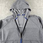 Under Armour  Pullover Half Zip Hoodie Gray Women's Size Medium Long Sleeve Photo 2