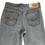 Levi's Levi’s Low Pro Paint Splatter Women’s Straight Leg Jeans in Light Grey Photo 6