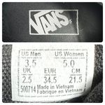 Vans | | Black Midnight Floral Lace-Up Shoes - 3.5/5 Photo 7