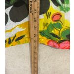 Jams World Pave Parrot Hawaiian Shirt Tropical Floral Print Camp Button Up Photo 2