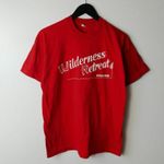 80s Vintage Wilderness Retreat MHIA NHIF T Shirt USA Single Stitch Extra Large Size XL Photo 12