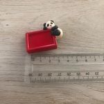 Vintage Avon Message Panda Brooch Photo 2