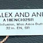 ALEX AND ANI 2018 32” Color Infusion Butterfly Rose Gold Chain Station Necklace Photo 10