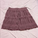 Pink Lily  Dusty Rose Pleated Skirt Photo 0