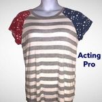 Acting Pro  brand striped lightweight top Photo 1
