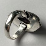 Sterling Silver Charoite Genuine Stone 925  Ring Photo 4