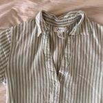 Marshalls Green & White Striped Dress Photo 1