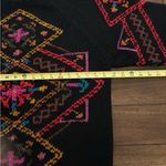 Marsh Landing  Hand Knit Vintage Wool Crewneck Colorful Geometric Sweater Large Photo 6