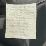 Liz Claiborne Womens Soft Leather Button Blazer Jacket XL Black Classic Timeless Photo 6