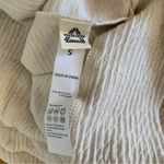 Keiki Kona  Sweater Small Cream Cropped Textured Cozy Minimalist Photo 3