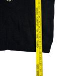 Chevron Sweater‎ Color Block Pullover Knit Top Casual Everyday Small Black Photo 8