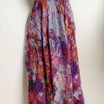 Vivienne Tam  silk maxi tank dress floral watercolor Photo 0