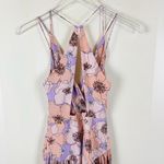 Reiss Corinne Floral Pleated Midi Dress Pink Lavender Size 0 NWT Photo 7