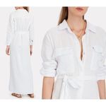 L'Agence Cameron Purple Maxi Shirt Dress Size XS NWT Photo 2