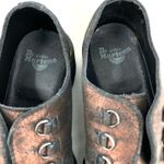 Dr. Martens Ashley Leather Platform Creeper Loafer Shoes Copper Bronze Metallic Photo 12