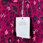 & Other Stories & Other Stories NWT Burgundy Leopard Print Long Sleeve Dress Size 4 Photo 6
