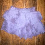 Aerie Blue Smocked Skirt Photo 0