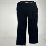 Lee Women's Size 10p Black regular fit ,straight leg,mid Rise Knit Pants Photo 9