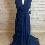 Adrianna Papell  Women’s NWT Formal Evening  Shirred Necklace Dress Size 6 Photo 9