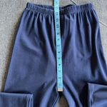 Anchor Blue Vintage  Sweatpants Leggings Large‎ Navy Blue 90s Photo 4