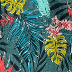 Rip Skirt Hawaii Wrap Skirt Women Large Multicolor Bali Jungle Cover Up Length 2 Photo 3