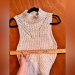 Anthropologie  Blue/White‎ Sleeveless Sweater  Size L Photo 8