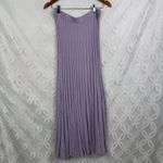 Free People FP Beach Lavender Mira Knit Maxi Sweater Skirt Size L Photo 3